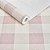 Papel De Parede Vinílico Texturizado Xadrez Rosa Vinílico - Imagem 1