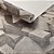 Papel De Parede Cinza Vinílico Texturizado 3d Lavável - Imagem 2