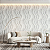 Papel De Parede Vinílico Texturizado Off White Lavável Onda - Imagem 1