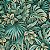 Papel De Parede Vinílico Verde Tropical Folhagem Texturizado - Imagem 4