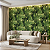 Papel De Parede Vinilico Texturizado Verde Tropical Folhagem - Imagem 1