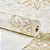 Papel De Parede Lavável Branco Off White Floral Damask Bege - Imagem 3