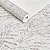 Papel De Parede Vinílico Texturizado Branco Areia Folhagens - Imagem 2