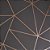 Papel De Parede Preto E Cobre Texturizado Lavável Vinílico - Imagem 4