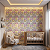 Papel De Parede Casas Urbanas Rosa Amarelo Quarto Infantil - Imagem 1