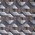 Papel De Parede Vinílico Texturizado Geométrico Cinza Marrom - Imagem 3