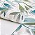 Papel De Parede Vinílico Texturizado Folhagens Verde Azul - Imagem 3