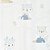 Papel De Parede Vinílico Infantil Bichos Azul E Branco - Imagem 4