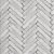 Papel Parede Vinílico Texturizado Branco Cinza Chevron 10m - Imagem 3