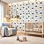 Papel De Parede Infantil Nuvem Azul Rolo Alto Padrão Lavável - Imagem 1