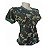 Camiseta Feminina Baby Look Camuflada Exército Brasileiro - Imagem 2