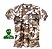 Camiseta Camuflada Deserto - 100% algodão - Imagem 1