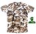 Camiseta Camuflada Deserto - 100% algodão - Imagem 2
