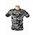 Camiseta Camuflada Cinza Urbano - 100% Algodão - Imagem 1