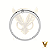 Anel em ouro 18k cruz com 12 diamantes naturais - Imagem 7