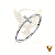 Anel em ouro 18k cruz com 12 diamantes naturais - Imagem 3