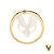 Anel em ouro 18k cruz com 12 diamantes naturais - Imagem 8