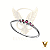 Anel em ouro 18k com 5 rubis naturais decrescentes - Imagem 2
