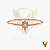 Anel estrela em ouro 18k com diamante natural - Imagem 3