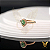 Anel em ouro 18k com esmeralda gota natural e 21 diamantes naturais - Imagem 8