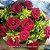 Buquê com 24 Rosas Nacionais Vermelhas - Imagem 2