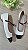 Sapatilha Boneca Off White Preta - Imagem 2