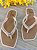 Chinelo Rose Knot Strass - Imagem 1