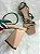 Sandalia Primavera Verao24 Green and Caramel S - Imagem 2
