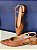 Slingback Mira Me Ilhos Caramelo Salto - Imagem 1