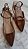 Slingback Mira Me Amarração Bronze Salto - Imagem 1
