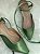 Slingback Mira Me Amarração MintGreen Salto - Imagem 1