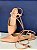 Slingback Mira Me de Amarracao  Nude Salto - Imagem 3