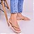 Chinelo Rosa Liso Pedras - Imagem 2