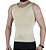 Cinta Regata Camisa Masculina Modela Cintura Reduz Medida Esconde Barriga Alta Compressão do Abdômen Alívio Dores lombares Correção Postural - Imagem 1