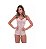 Cinta Pós Cirúrgica Colchetes Curto Alça Fecho Frontal Abdominoplastia Lipoaspiração Prótese de Silicone Biobela  1602 - Imagem 6