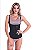 Cinta Modeladora Redutora Com 12 Barbatanas e 4 Ajustes Corselet Corpete Body Colete Postural Abdominal Alta Compressão - Imagem 5
