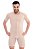 Body Cinta Pós Cirúrgico Completo Masculino Abdominoplastia Ginecomastia Lipoaspiração Perna e Braço Com Mangas Model Slim - Imagem 3