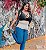 Cinta Das Famosas Juju Salimeni Sabrina Sato Modeladora Alta Compressão Longa com 8 barbatanas Biobela 1644 - Original / Plus Size - Imagem 6