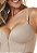 Body Modelador Cinta Modeladora Valoriza Os Seios E Silhueta Alinha O Corpo Tecido Microfibra Duplo Afina Silhueta Comprime Barriga Culote Diminui Até 2 Números Mondress 1002R Original - Imagem 3