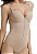 Cinta Modeladora Body Modelador Com Bojo E Zíper Reduz Medidas Barriga Culote Afina Silhueta Abertura Higiênica Afina Silhueta Mondress 755R Original - Imagem 3