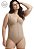 Cinta Modeladora Body Modelador Plus Size Com Bojo E Zíper Reduz Medidas Barriga Culote Afina Silhueta Abertura Higiênica Afina SilhuetaMondress 755RE Original - Imagem 3