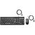 Kit teclado e mouse HP USB com fio - HP160 - Imagem 1
