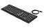 TECLADO USB HP 100 KEYBOARD PRETO - Imagem 2