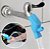 Extensor De Torneira Infantil Adulto Com Bico Bebedouro Lavar Boca Mãos Praticidade Silicone Elástico - Imagem 4