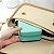 Porta Jóias Portátil Organizador Estojo Caixinha Rígida Maleta Brinco Anéis Pequeno Ideal Para Viagem Com Fecho de Zíper - Imagem 2