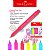 Caneta Fine Pen FABER-CASTELL 0.4 mm Estojo com 6 Cores - Imagem 4