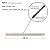 Kit Caneta Borracha PENTEL Clic Eraser 2 Transparente ZE11T + Refil - Imagem 5