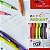 Caneta Poly Radiant 0.7 FABER-CASTELL Esferográfica 5 Cores - Imagem 3