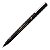 Caneta Brush Extra Fina UNI PIN EFB Profissional Preto - Imagem 1