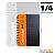 Caderno 1/4 Sem Pauta ROYAL PAPER 80 folhas 90g/m² - Imagem 3